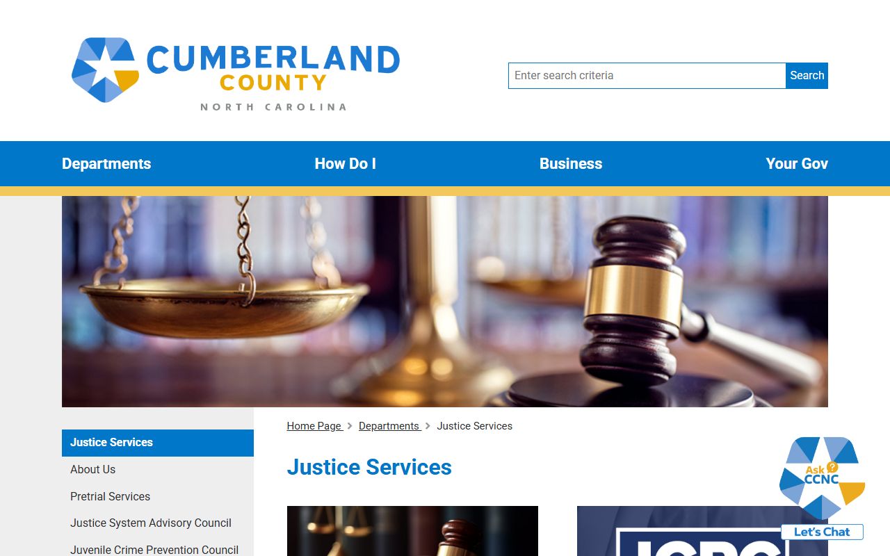 Cumberland County Superior Court Mental Health Court specialty program